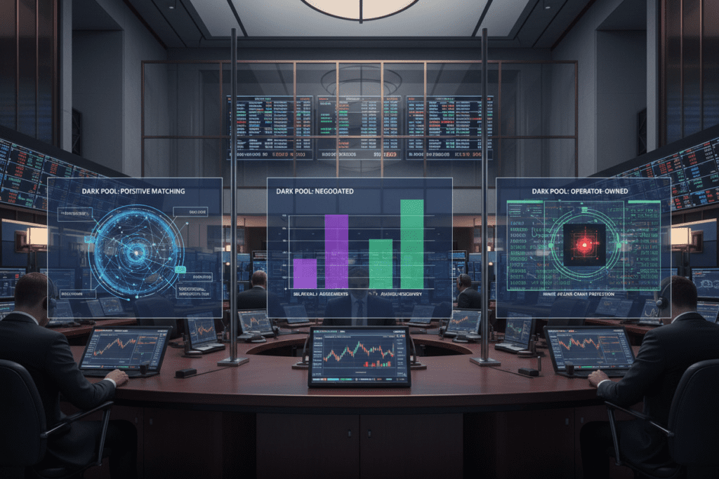 Ein Bild von verschiedenen Dark Pools